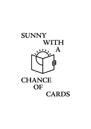 Sunny with a chance of Cards — logo